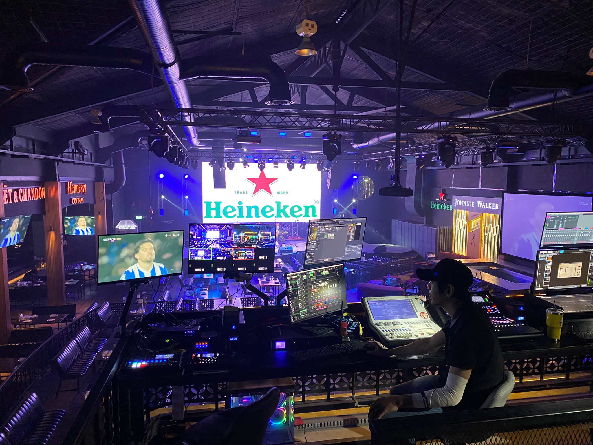 KC20 PTZ controller in a real customer production setup