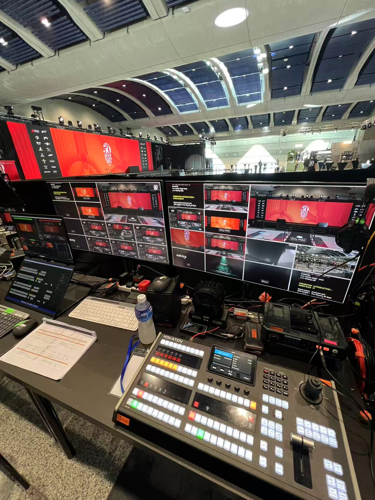 KD60 used in a professional AV system setup